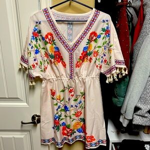 Beautiful multicolored dress